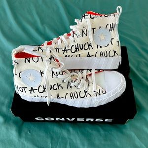 Converse Nothing But A Chuck Style - Cream/Orange, Women’s 8.5/Men’s 7